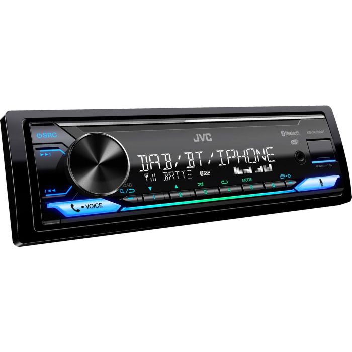 Radio CD para Coches JVC KD-X482DBT Negro 2