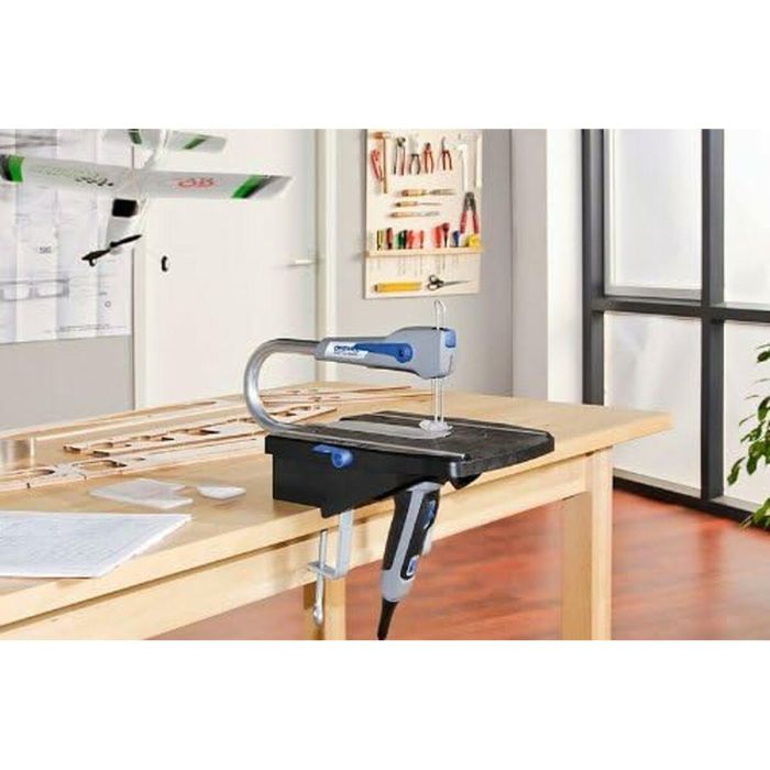 Dremel Sierra de calar compacta Moto-Saw MS20-1, 2 en 1, 70 W, para cortes de precisión, modo estacionario o portátil, variador de velocidad 20