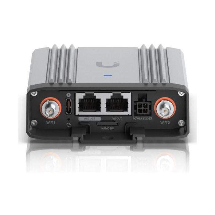 Ubiquiti UMR-Industrial Router UniFi Móvil Industrial Cat 4 WiFi GPS PoE - Exterior/Interior, Gigabit Ethernet 8