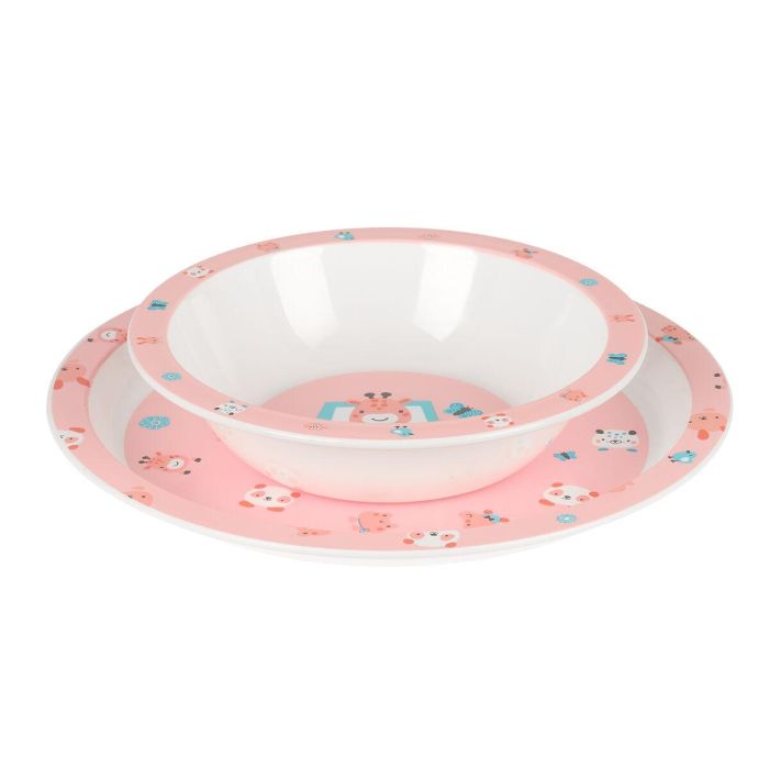 Set de vajilla infantil Safta Jirafa Poliéster 26 x 26 x 9 cm 3