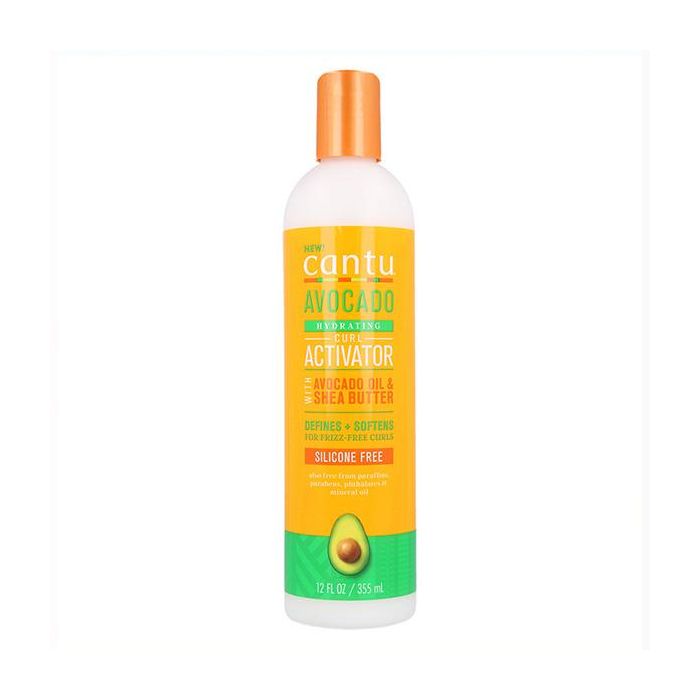 Cantu Crema Activadora de Rizos Aguacate Hidratante 355ml. Para Cabello Rizado, Aporta Volumen, Define y Sin Frizz. Libre de Sulfatos y Siliconas. Cantu Crema Activadora de Rizos Aguacate Hidratante 355ml. Para Cabello Rizado, Aporta Volumen, Define y Sin Frizz. Libre de Sulfatos y Siliconas.