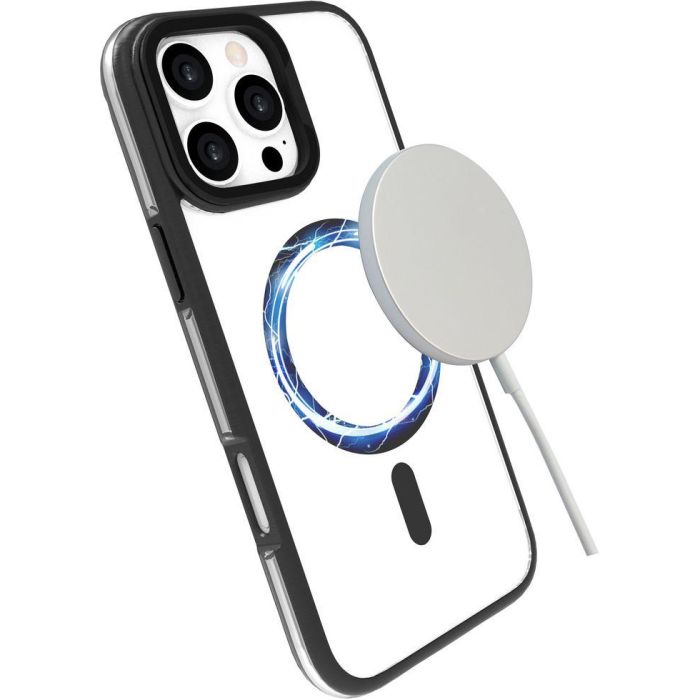 eSTUFF Funda INFINITE HELSINKI para iPhone 16 Pro Max Negra - Magnética, protección esquinas, 86% plástico reciclado 3