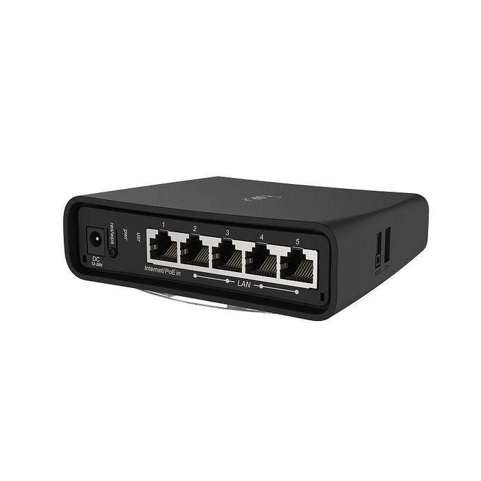 Mikrotik RBD52G-5HACD2HND-TC Punto de Acceso hAP ac² Inalámbrico Doble Banda AC1200 con 5 Puertos Gigabit Ethernet, USB y PoE 2 Mikrotik RBD52G-5HACD2HND-TC Punto de Acceso hAP ac² Inalámbrico Doble Banda AC1200 con 5 Puertos Gigabit Ethernet, USB y PoE 2