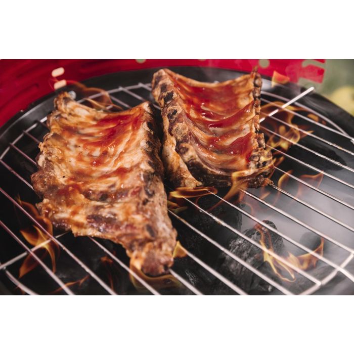 Barbacoa redonda Algon Bbq 33 cm - Inde (6 Unidades) 3 Barbacoa redonda Algon Bbq 33 cm - Inde (6 Unidades) 3