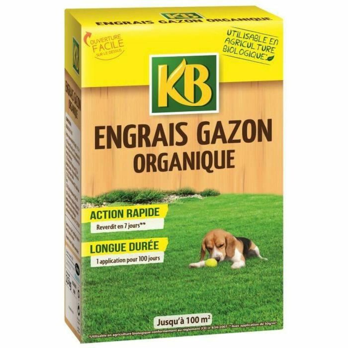 Fertilizante orgánico KB Bio - 100 m²