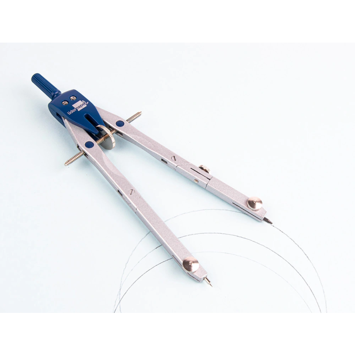 Liderpapel Compás Micrométrico Articulado con Adaptador y Minas de 2 mm, Longitud 17 cm, 20x83x198 mm 6