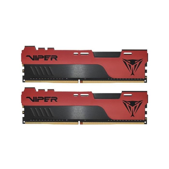 Patriot PVE2432G320C8K Viper Elite II - 32GB (2x16GB) DDR4 3200MHz DIMM Dual-Kit, XMP, Negro/Rojo