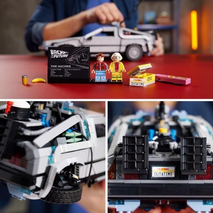 LEGO 10300 Regreso al Futuro Máquina del Tiempo 3 LEGO 10300 Regreso al Futuro Máquina del Tiempo 3