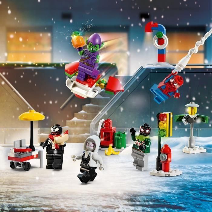 LEGO Marvel 76293 Calendario de Adviento de Spider-Man 2024 - Regalo festivo para niños 3 LEGO Marvel 76293 Calendario de Adviento de Spider-Man 2024 - Regalo festivo para niños 3