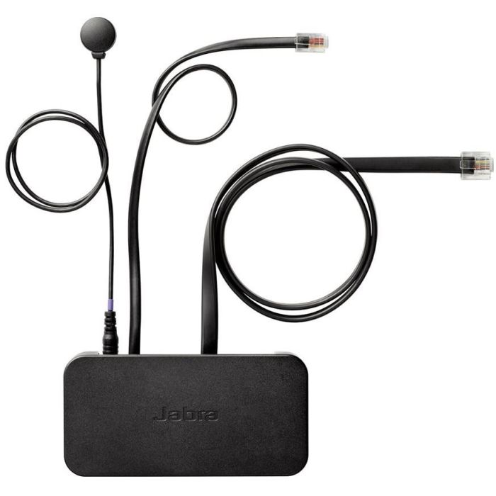 Jabra 14201-20 Cable Adaptador EHS LINK para Teléfonos Avaya (1608, 1616, 2410, 5410, 5420, 5610, 6224d+m) Negro