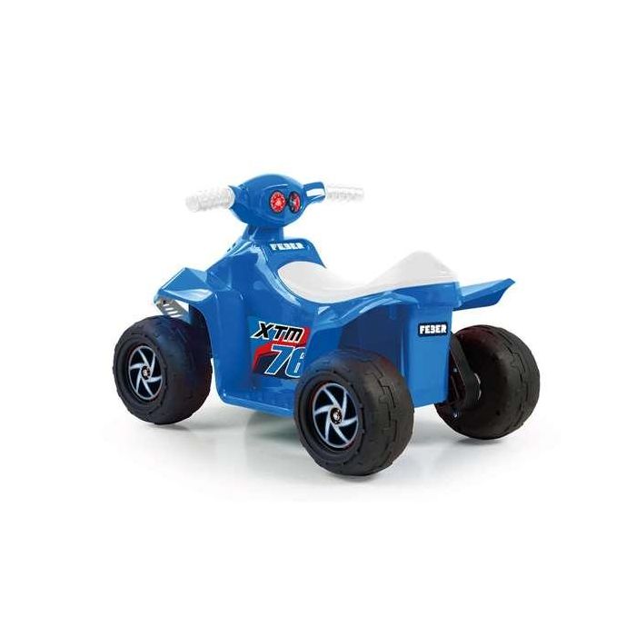 Quad racy azul 6v 67x41x45 cm 1 Quad racy azul 6v 67x41x45 cm 1