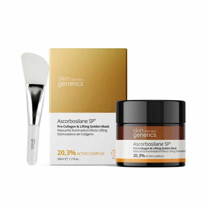 Skin Generics ASCORBOSILANE SP Mascarilla Iluminadora Lifting Reafirmante Flash con Vitamina C & Ácido Hialurónico 50 ml