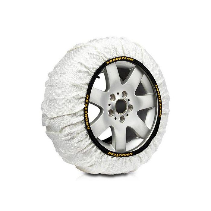 Snow & Road GOD8020 Cs12 Nuevo Cs5 Cadenas de Nieve Textiles Talla L - Uso en Carretera (50 km/h) - 2 Unidades, Fácil Instalación 1 Snow & Road GOD8020 Cs12 Nuevo Cs5 Cadenas de Nieve Textiles Talla L - Uso en Carretera (50 km/h) - 2 Unidades, Fácil Instalación 1