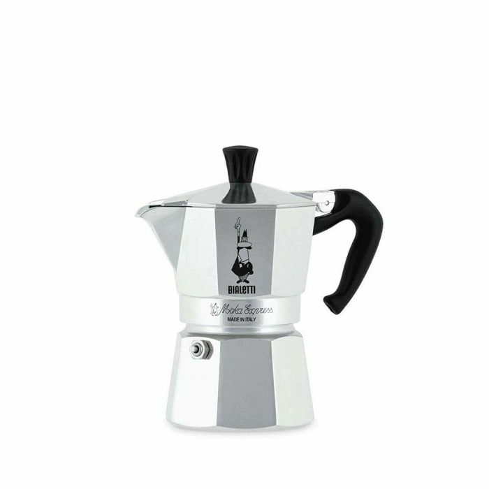 Bialetti Moka Express Cafetera Italiana de Aluminio 3 Tazas 10