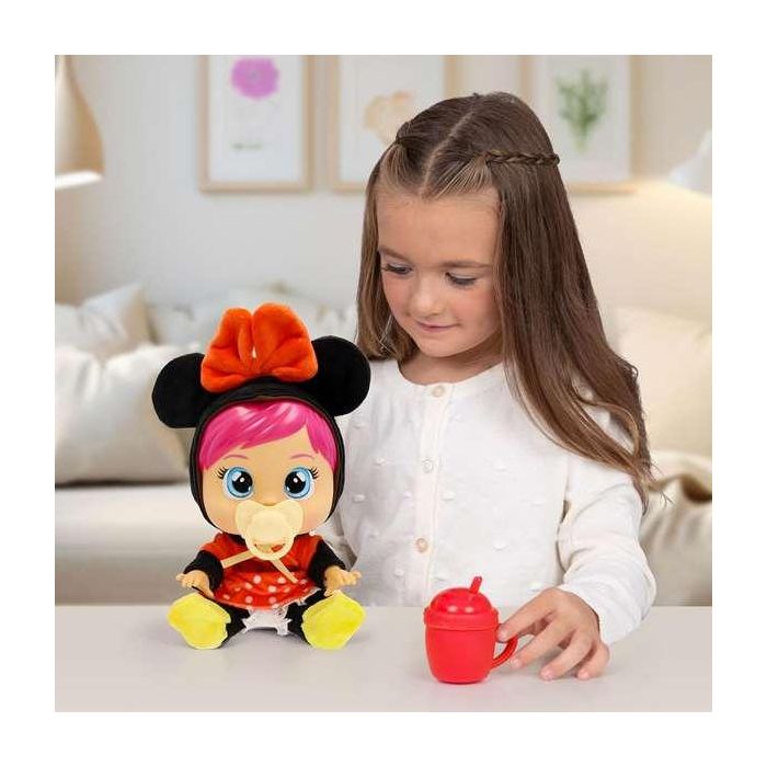 Muñeco bebe lloron minnie loving care. incluye biberon y chupete 6 Muñeco bebe lloron minnie loving care. incluye biberon y chupete 6