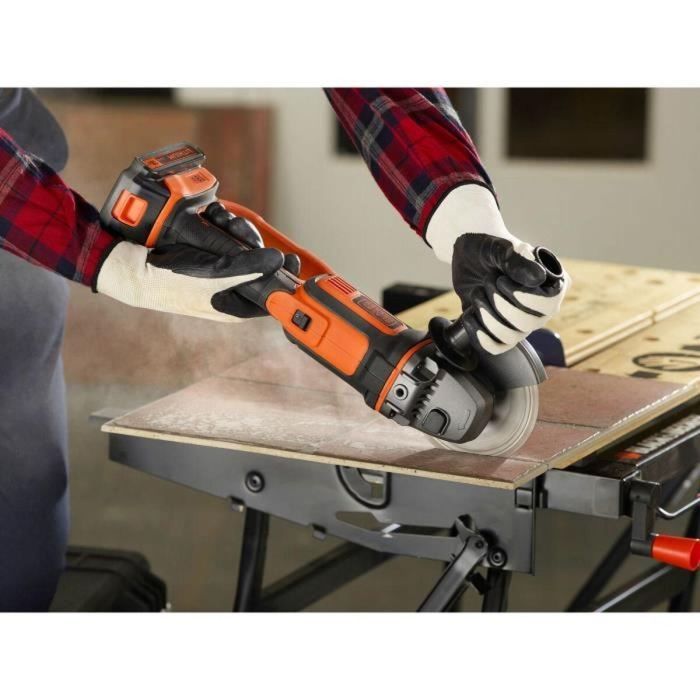 Black&Decker BCG720N - Amoladora angular 125mm 18V sin batería ni cargador 12