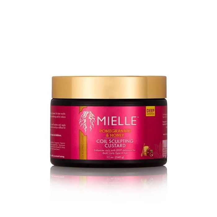 Mielle Pomegranate & Honey Coil Sculpting Custard 340 gr Mielle