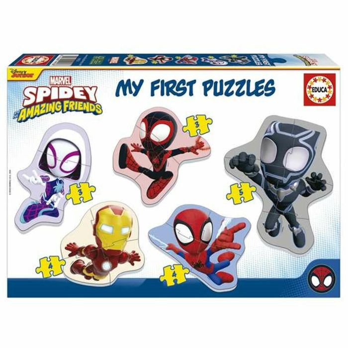 Mi primer puzzles spidey & his amazing friends 4 Mi primer puzzles spidey & his amazing friends 4
