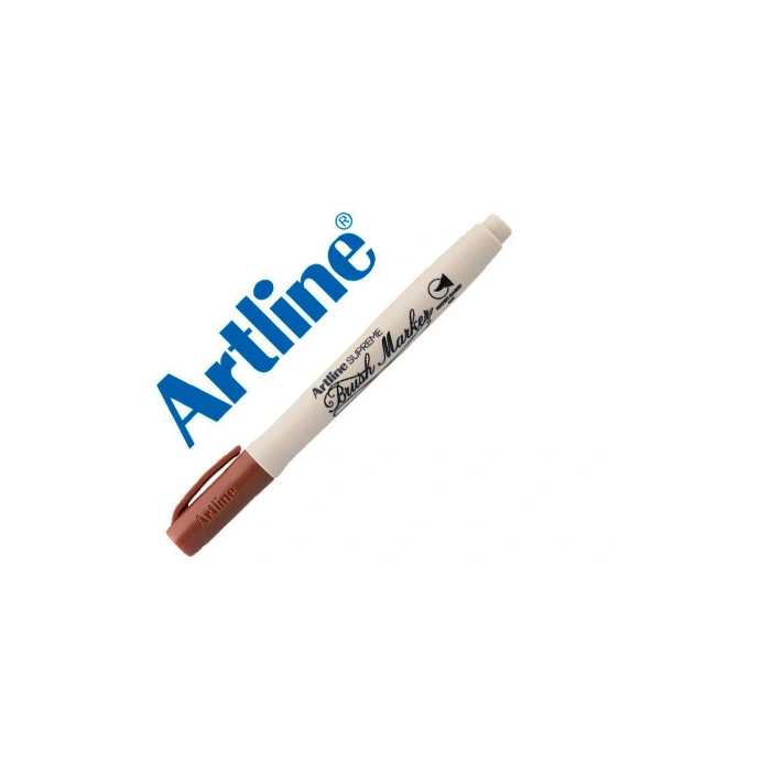 Artline Rotulador Supreme Brush Punta Pincel Trazo Variable Marron Tinta Base Agua Lettering 0 Artline Rotulador Supreme Brush Punta Pincel Trazo Variable Marron Tinta Base Agua Lettering 0