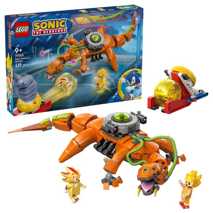 Lego Sonic the Hedgehog 77003 Super Shadow vs. Biolizard Set de Construcción para Niños y Niñas a partir de 9 Años