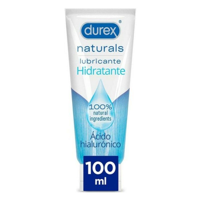 Durex Naturals Gel Lubricante Hidratante 100% Natural a base de agua con Ácido Hialurónico para Sequedad Vaginal 100 ml Durex Naturals Gel Lubricante Hidratante 100% Natural a base de agua con Ácido Hialurónico para Sequedad Vaginal 100 ml