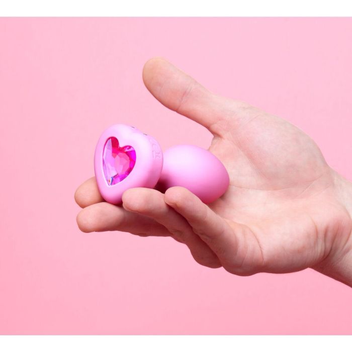 Vibrador B-Vibe Heart Rosa 2