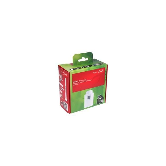 Danfoss 014G1115 Termostato de Radiador Inteligente Eco Bluetooth Compatible con Adaptadores M30, RA, RAV, RAVL 2