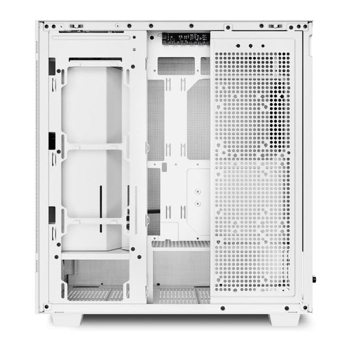 Sharkoon Rebel C50 ATX Full Tower PC Blanco Soporta ATX, micro ATX, Mini-ITX Metal con Filtro Anti-polvo y Gestión de Cables 16.8cm CPU