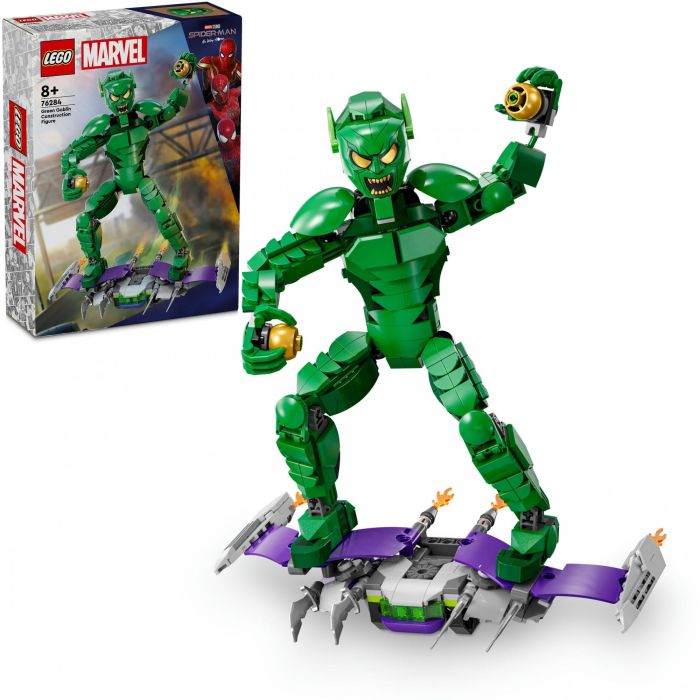 LEGO 76284 Marvel Minifigura Duende Verde de superhéroe de juguete para construir para niños 13 LEGO 76284 Marvel Minifigura Duende Verde de superhéroe de juguete para construir para niños 13