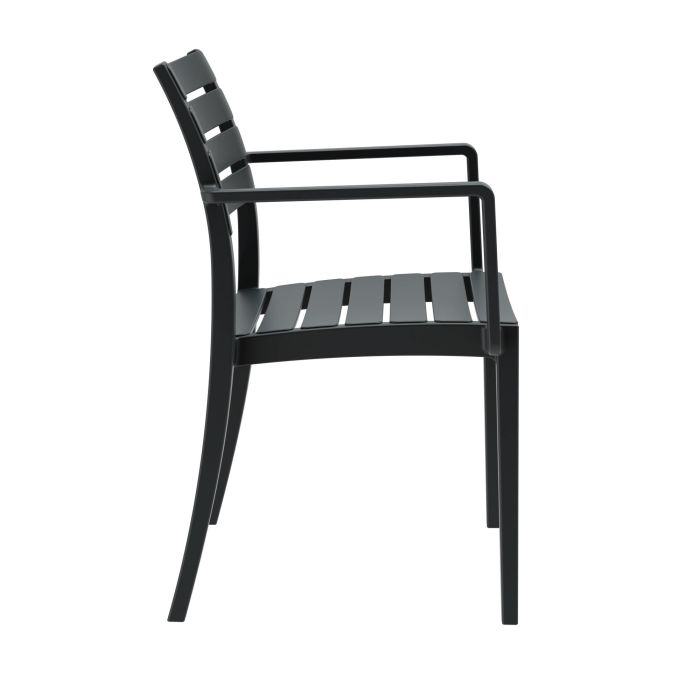 Silla Terraza Y Jardin DKD Home Decor Negro 52 x 84 x 57 cm (4 Unidades) 3 Silla Terraza Y Jardin DKD Home Decor Negro 52 x 84 x 57 cm (4 Unidades) 3