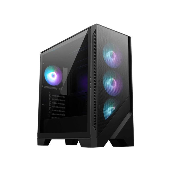 MSI MAG Forge 320R AIRFLOW Caja Micro Torre PC Gaming con 3 Ventiladores, Vidrio Templado y RGB Negra 0 MSI MAG Forge 320R AIRFLOW Caja Micro Torre PC Gaming con 3 Ventiladores, Vidrio Templado y RGB Negra 0
