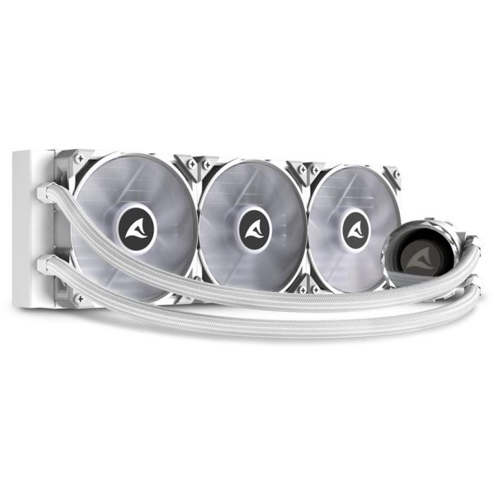 K Sharkoon S90 RGB White AIO 360mm White 9