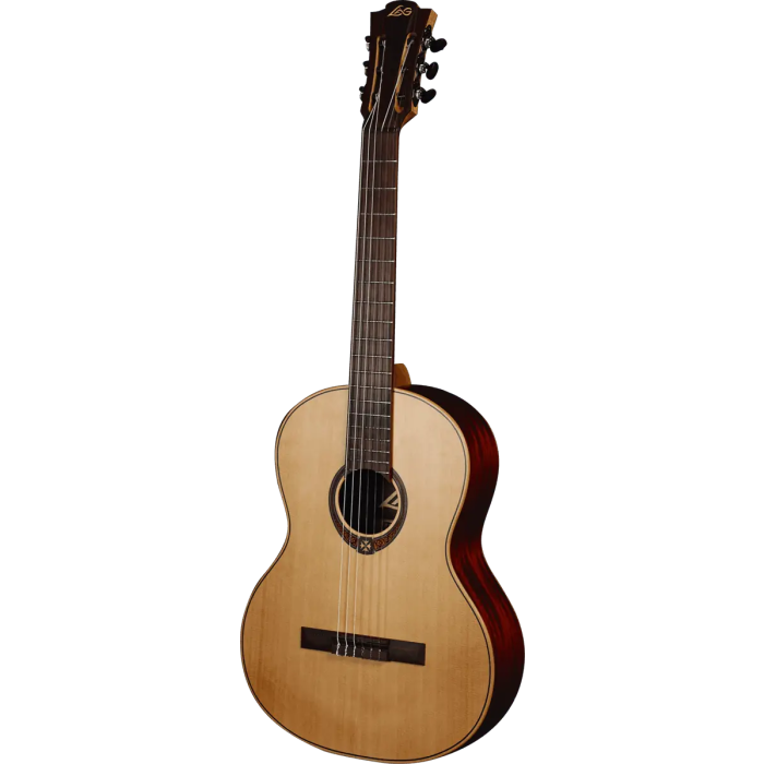 LAG Guitarra Clásica Lâg Auditorium Occitania 170 - Natural Cedro Rojo Macizo Acabado Satinado 2