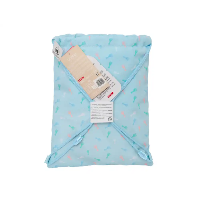 Safta Saco Plano Junior Rec Y Rep.Agua Sophie La Girafe Dreams 26x34x1 Cm 4