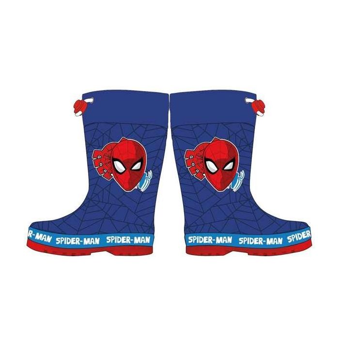 Cerdá T027 Botas de Lluvia Spiderman de PVC para Niños – Talla 27 – Edad Recomendada 3+ Años – Color Azul Oscuro