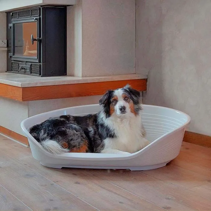 Ferplast Cama Deluxe 10 para Perro y Gato de Plástico Gris 1