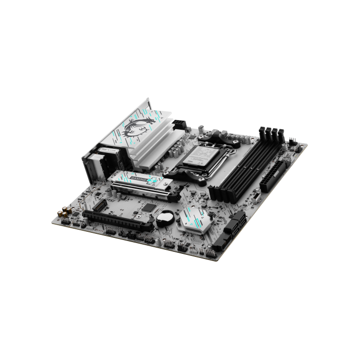 MSI 911-7E77-003 Placa Base AMD B840 Socket AM5 micro ATX WiFi 6E para PC 1