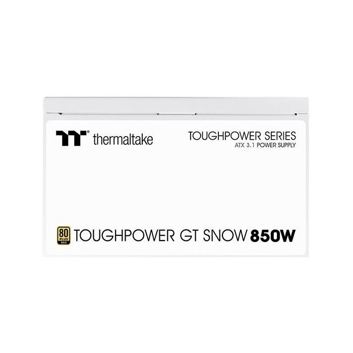 Thermaltake Toughpower GT Snow Fuente Alimentación 850W 80 PLUS Gold Totalmente Modular Blanca PC/Servidor 5