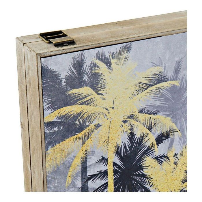 Tapa Contador Tropical DKD Home Decor Dorado Negro 6 x 31 x 46.5 cm (2 Unidades) 3 Tapa Contador Tropical DKD Home Decor Dorado Negro 6 x 31 x 46.5 cm (2 Unidades) 3