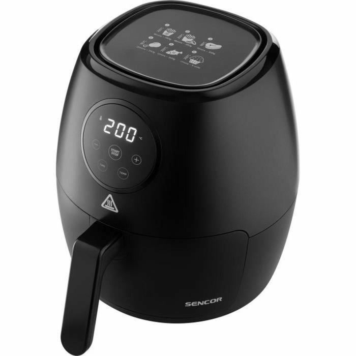 Freidora de aire - SENCOR - SFR 5030BK - 1300 W - 3,5 L - Negra 4