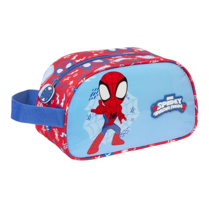 Neceser de Viaje Spider-Man Rescue Azul Rojo 26 x 15 x 12 cm