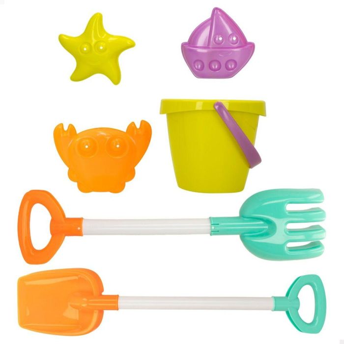 Set de Juguetes de Playa Colorbaby 7 Piezas Camión (18 Unidades) 3