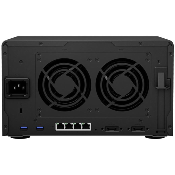 Synology DS1621+ NAS Diskstation 6 Bahías 3.5"/2.5" 4GB DDR4 ECC AMD Ryzen V1500B Torre, 2 Ranuras M.2 NVMe, Ampliable 16 Discos 3