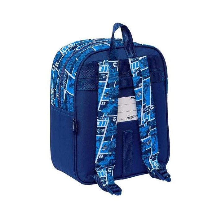Mochila Safta Guarderia Adaptable A Carro Hot Wheels Sonny 270x220x100 mm 1 Mochila Safta Guarderia Adaptable A Carro Hot Wheels Sonny 270x220x100 mm 1