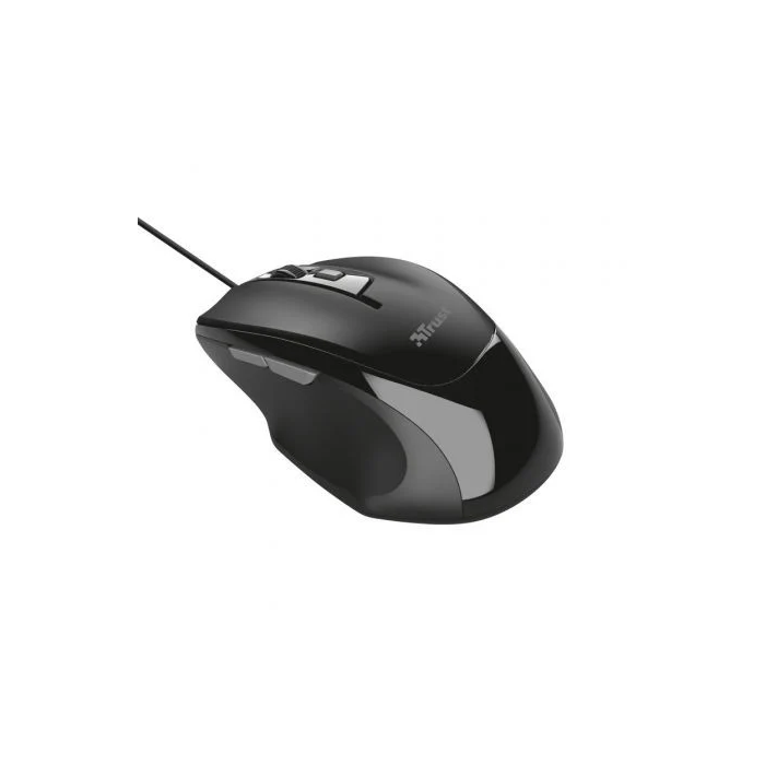 Trust Ratón 23650 Voca Óptico Cableado Hasta 2400 DPI Diseño Cómodo Plug-and-Play 1