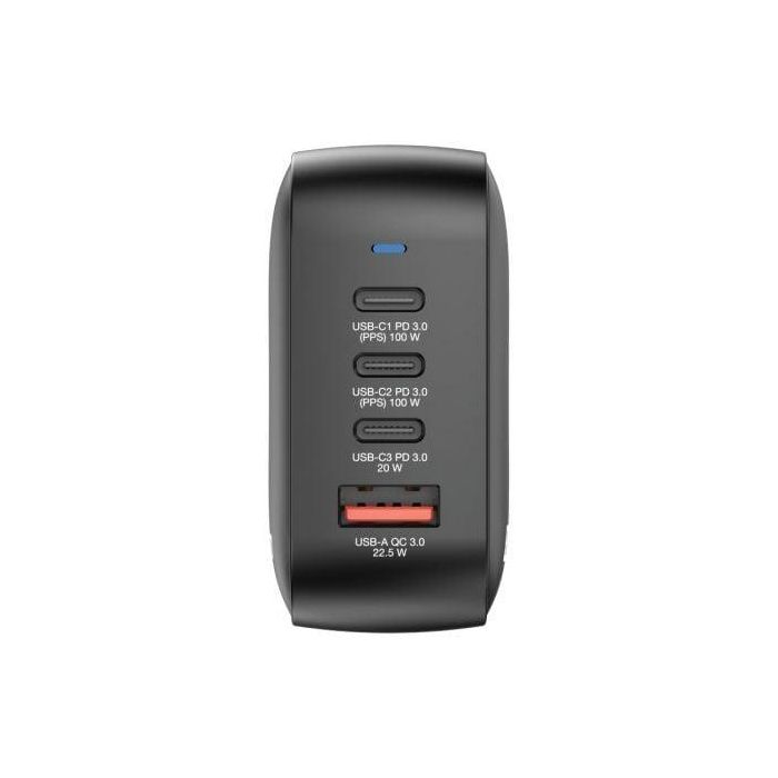 Cargador de Pared Universal GaN Verbatim Mini GaN Wall Charger/ 3xUSB Tipo-C/ 1xUSB/ 100W 2 Cargador de Pared Universal GaN Verbatim Mini GaN Wall Charger/ 3xUSB Tipo-C/ 1xUSB/ 100W 2