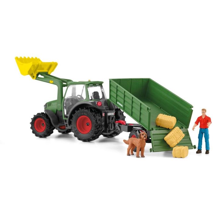 Schleich 42608 Tractor con Remolque Farm World. Juguete Infantil Multicolor para Niños de 3+ Años 4 Schleich 42608 Tractor con Remolque Farm World. Juguete Infantil Multicolor para Niños de 3+ Años 4