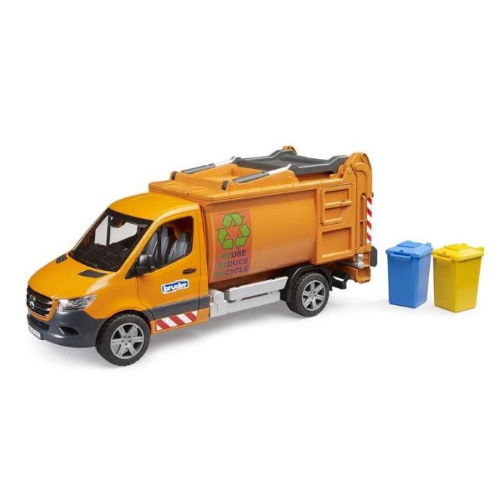 Mb Sprinter Furgón De Basura 02682 Bruder 5 Mb Sprinter Furgón De Basura 02682 Bruder 5