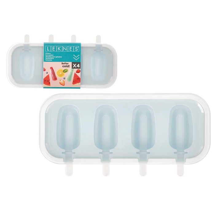 Molde Silicona Cuatro Helados 135G Leknes 24X4CM (24 Unidades) Molde Silicona Cuatro Helados 135G Leknes 24X4CM (24 Unidades)