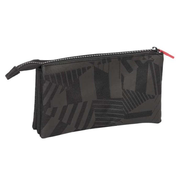 Portatodo triple f.c.barcelona "black" 22x12x3 cm 1 Portatodo triple f.c.barcelona "black" 22x12x3 cm 1